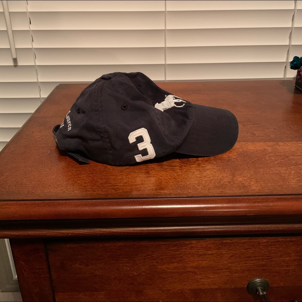 Polo Ralph Lauren hat black with white horse